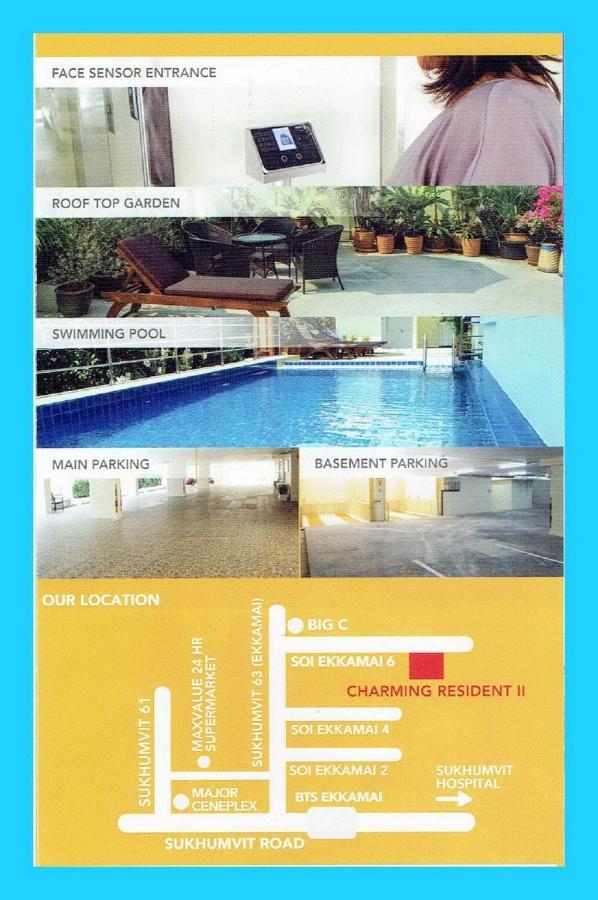 Charming Resident At Ekkamai From Studio Unit Up To 2 Bedroom Apartment バンコク都 エクステリア 写真